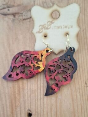 Handcrafted Boho Earrings Filigree Style Drop Earrings Women Jewelry